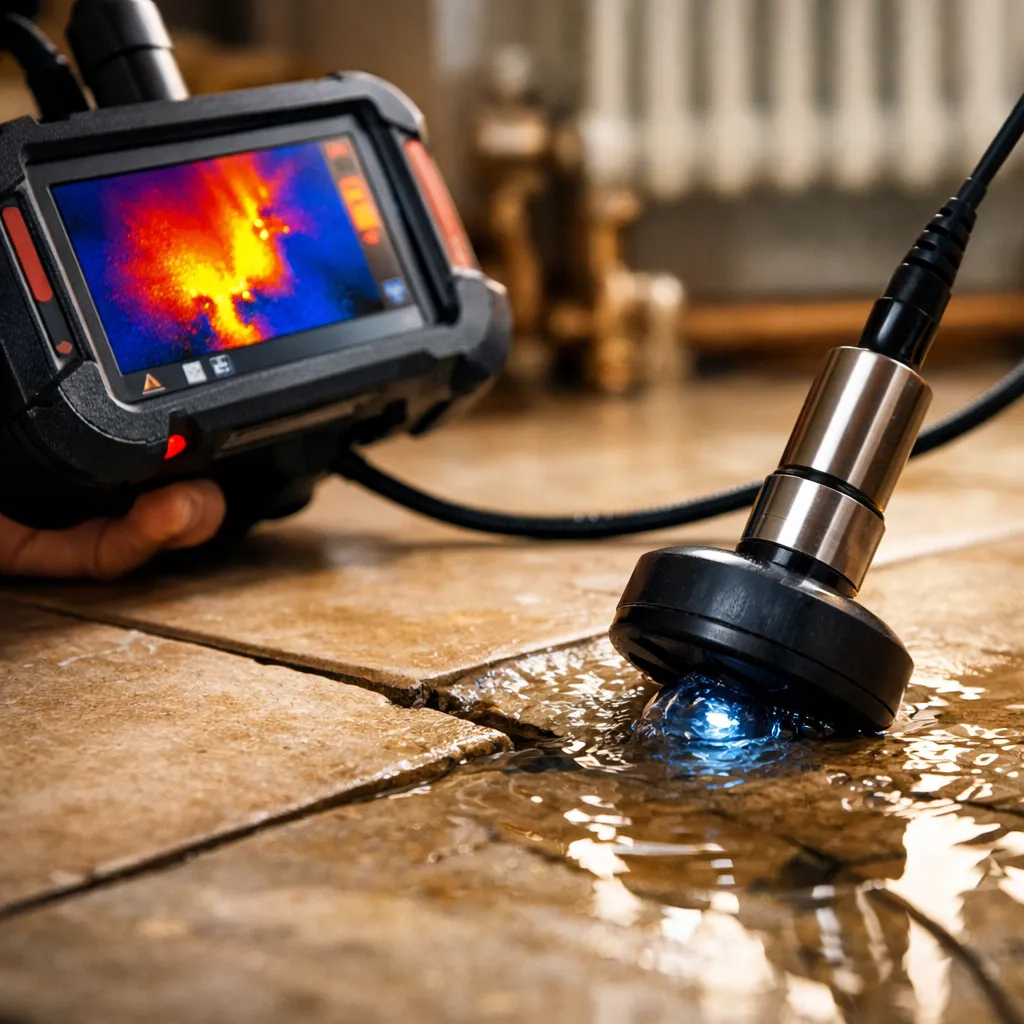 Recherche de fuite non destructive en Essonne — MS Plombier